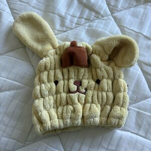Sanrio Pompompurin Hair Towel Cover Mask